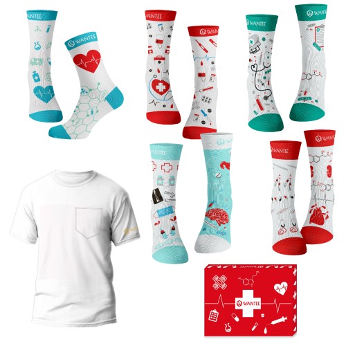 Herren Set Medical Wantee 6er-Pack Herren Set Medical Wantee 6er-Pack