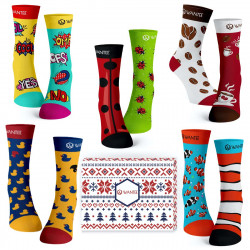Wantee-Socken Best Of 5-Pack Geschenkbox