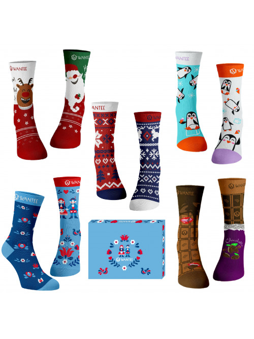 Weihnachtsgeschenk-Socken für Frau Wantee 5-Pack