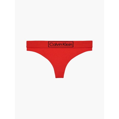 Damen Tangahöschen Calvin Klein Reimagined Heritage Thong Rot Damen Tangahöschen Calvin Klein Reimagined Heritage Thong Rot