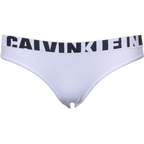 Damen Höschen Calvin Klein Seamless Logo Bikini Weiß Damen Höschen Calvin Klein Seamless Logo Bikini Weiß