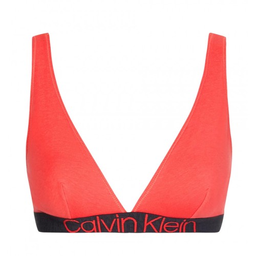 Damen BH Calvin Klein Unlined Triangle Rot Damen BH Calvin Klein Unlined Triangle Rot
