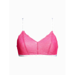 Damen BH Calvin Klein Unlined Triangle Bralette Satisfy Rosarot