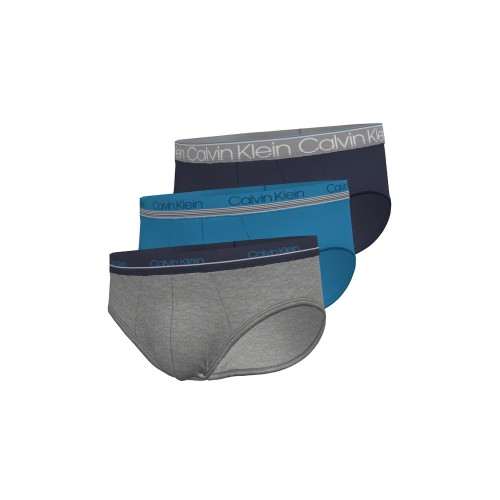 Herren Slips Cotton Stretch 3-pack Schwarz, Blau, Grau Herren Slips Cotton Stretch 3-pack Schwarz, Blau, Grau