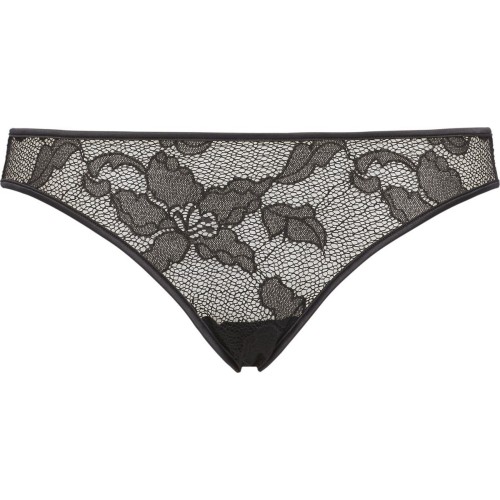 Damen Tangas Calvin Klein Lily Lace Schwarz mit Spitze Damen Tangas Calvin Klein Lily Lace Schwarz mit Spitze