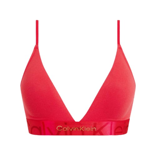 Damen BH Calvin Klein Monolight CTN Holiday-LGHT Lined Triangle Rot Damen BH Calvin Klein Monolight CTN Holiday-LGHT Lined Triangle Rot