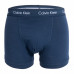 Herren Boxershorts Calvin Klein Cotton Stretch Trunk Dunkelgrün, Orange, Blau 3-pack