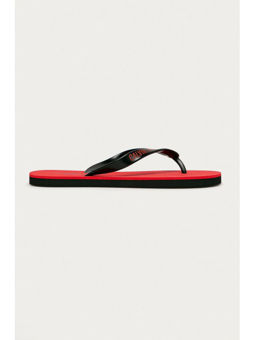 Herren Flip-Flops Calvin Klein Swimwear Rot