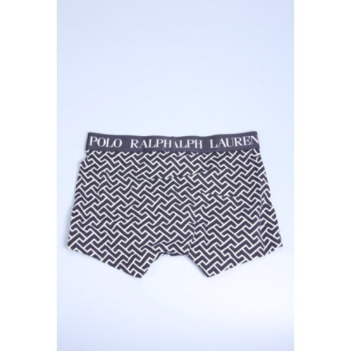 Herren Boxer Polo Ralph Lauren Black Deco Link Geometric Print Schwarz Herren Boxer Polo Ralph Lauren Black Deco Link Geometric Print Schwarz