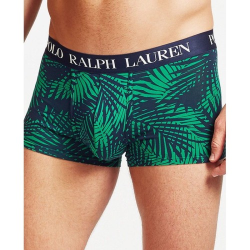 Herren Boxer Polo Ralph Lauren Classic Trunk Palm Print English Grün Herren Boxer Polo Ralph Lauren Classic Trunk Palm Print English Grün