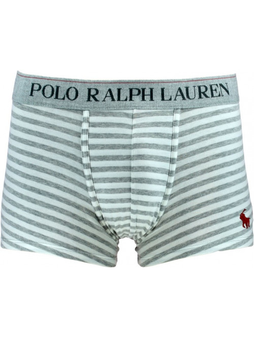 Herren Boxer Polo Ralph Lauren Polo Classic Trunk Spring Heather Nevis Stripe Grau