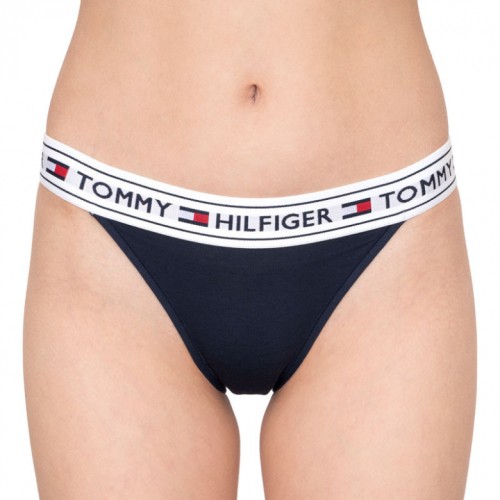 Damen Höschen Tommy Hilfiger Bikini Blau Damen Höschen Tommy Hilfiger Bikini Blau