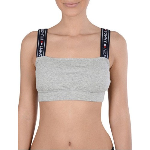 Damen BH Tommy Hilfiger Grey Heather Bralette Grau Damen BH Tommy Hilfiger Grey Heather Bralette Grau