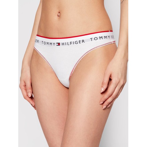 Damen Höschen Tommy Hilfiger Thong Weiß Damen Höschen Tommy Hilfiger Thong Weiß