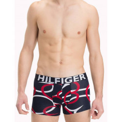 Herren Boxershorts Tommy Hilfiger Trunk Macro Pop mit Herzen - Navy