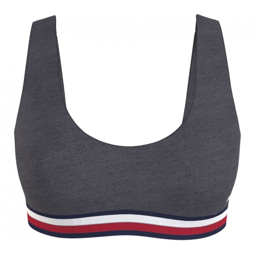 Damen BH Tommy Hilfiger Modern Signature Tape Dunkelgrau Damen BH Tommy Hilfiger Modern Signature Tape Dunkelgrau