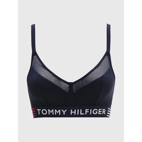 Damen BH Tommy Hilfiger Flex-Unlined Triangle Navy Damen BH Tommy Hilfiger Flex-Unlined Triangle Navy