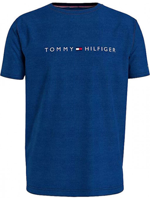 Herren T-Shirt Tommy Hilfiger Original-CN SS Tee Logo Blau