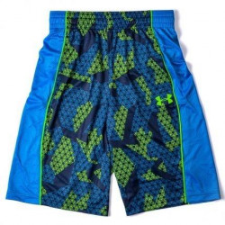 Herren Basketballshorts Under Armour Court Vader blau