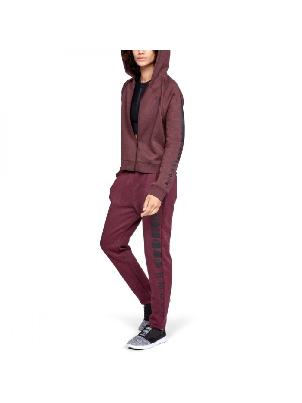 under armour hoodie bordeaux