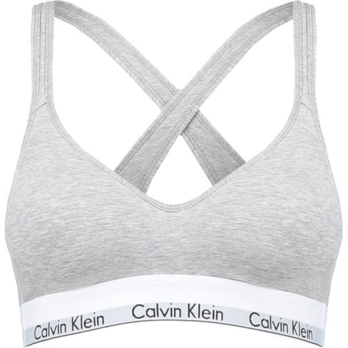 Damen Sport-BH Calvin Klein Bralette Lift Grau Damen Sport-BH Calvin Klein Bralette Lift Grau