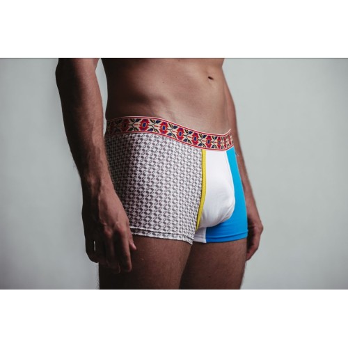 Boxershorts Crimea Maszaryk Blau & Grau Boxershorts Crimea Maszaryk Blau & Grau