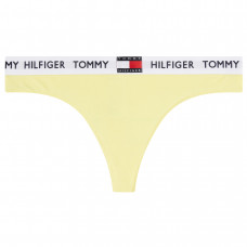 Damen Tangas Tommy Hilfiger Organic Cotton Logo Gelb