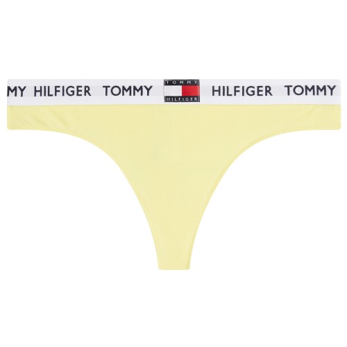 Damen Tangas Tommy Hilfiger Organic Cotton Logo Gelb Damen Tangas Tommy Hilfiger Organic Cotton Logo Gelb