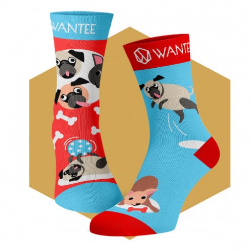 Kinder Socken Verspielte Hunde Wantee Kinder Socken Verspielte Hunde Wantee