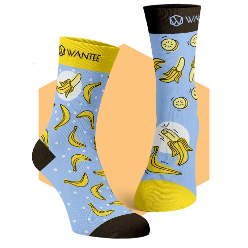 Socken Bananen Wantee Socken Bananen Wantee