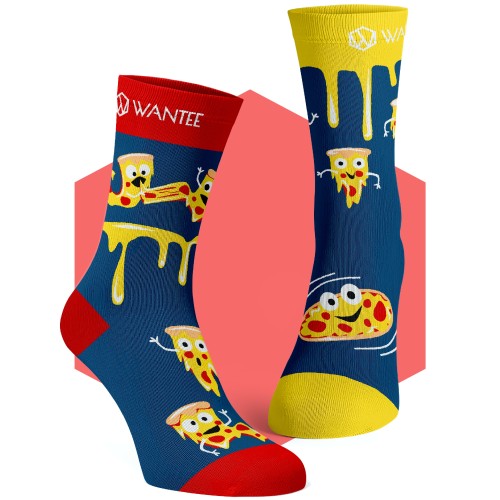 Socken Crazy Pizza Wantee Socken Crazy Pizza Wantee