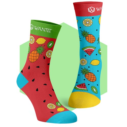 Socken Exotische Früchte Wantee