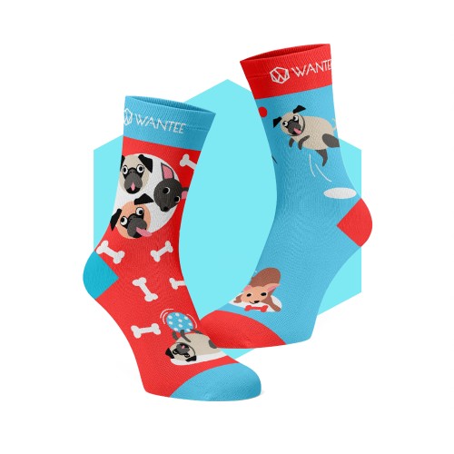Socken Verspielte Hunde Wantee Socken Verspielte Hunde Wantee