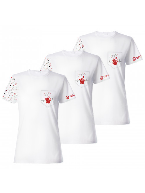 Damen T-Shirt Medical X Wantee 3-Pack